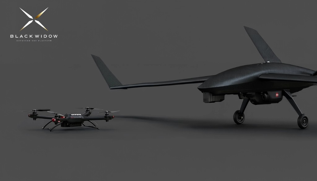 BW-C45 carrier platform with sub-drone — distributed mission architecture concept
